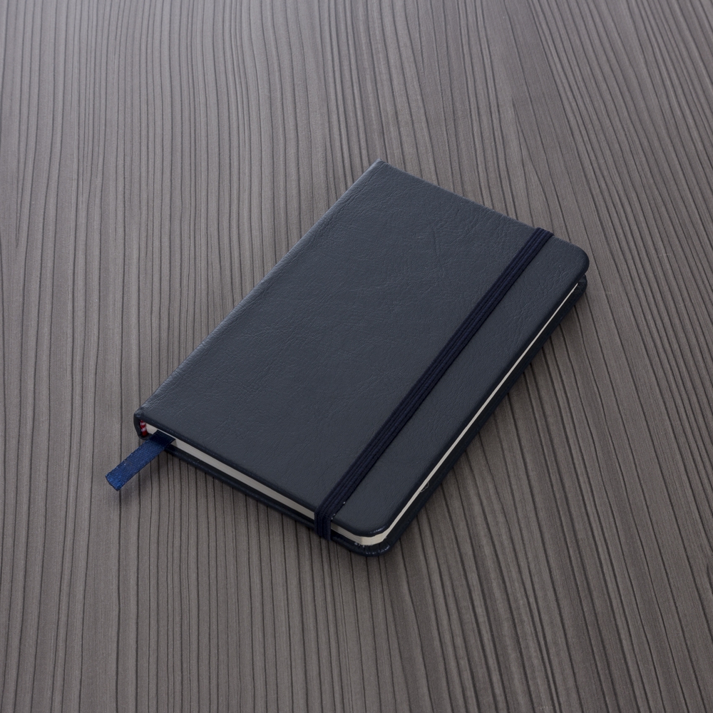 Moleskine couro 15x9cm