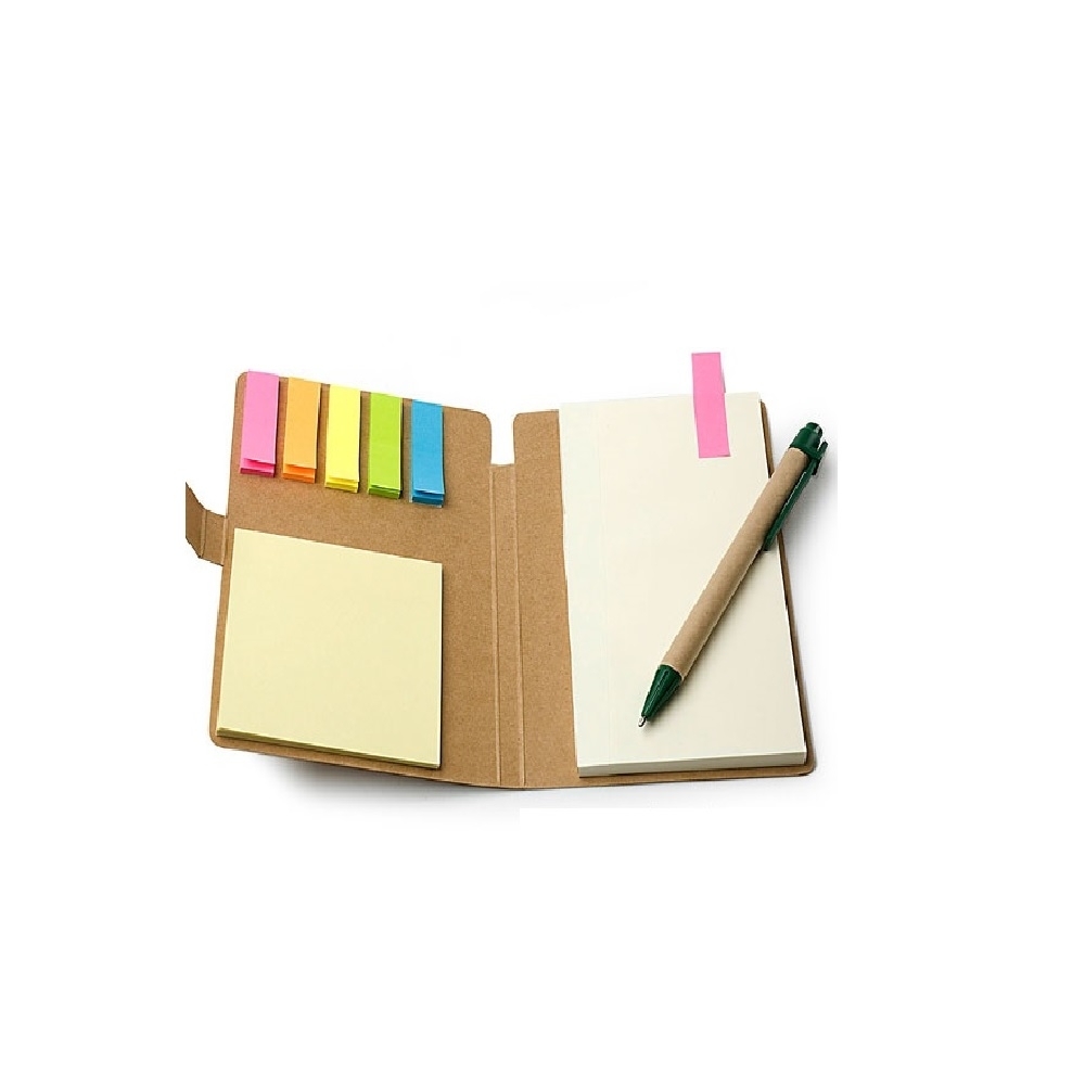 Bloco de Anotações com Post-it