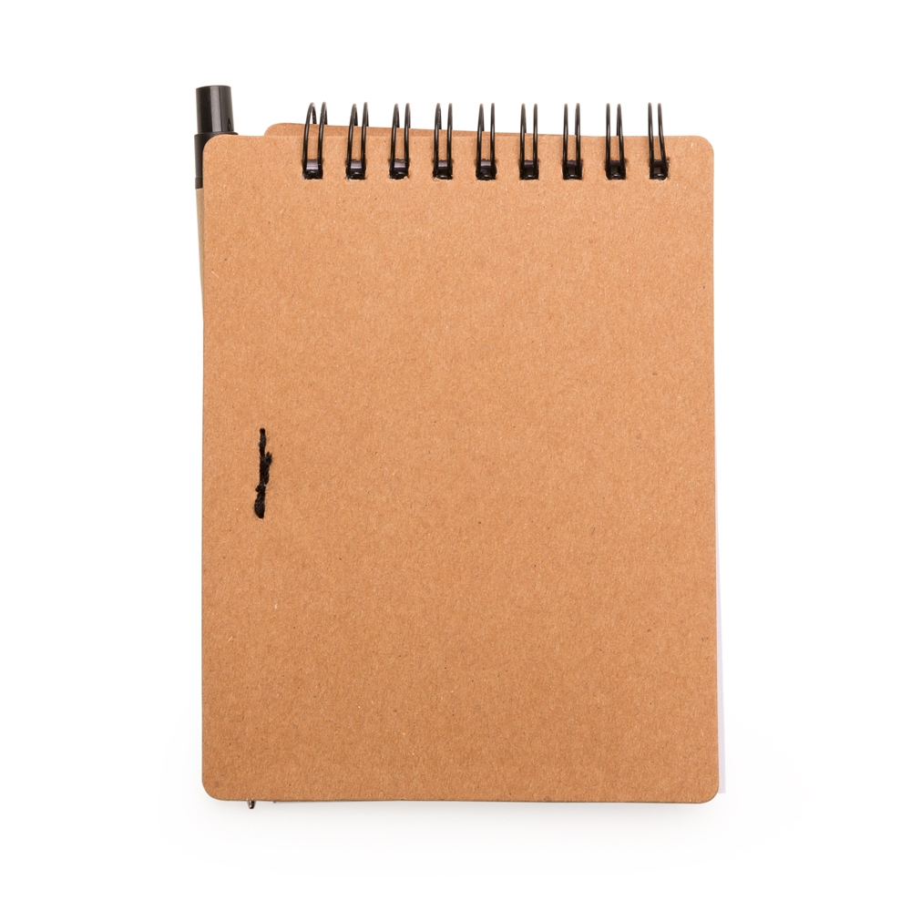 Bloco de Anotações com Post-it e Caneta