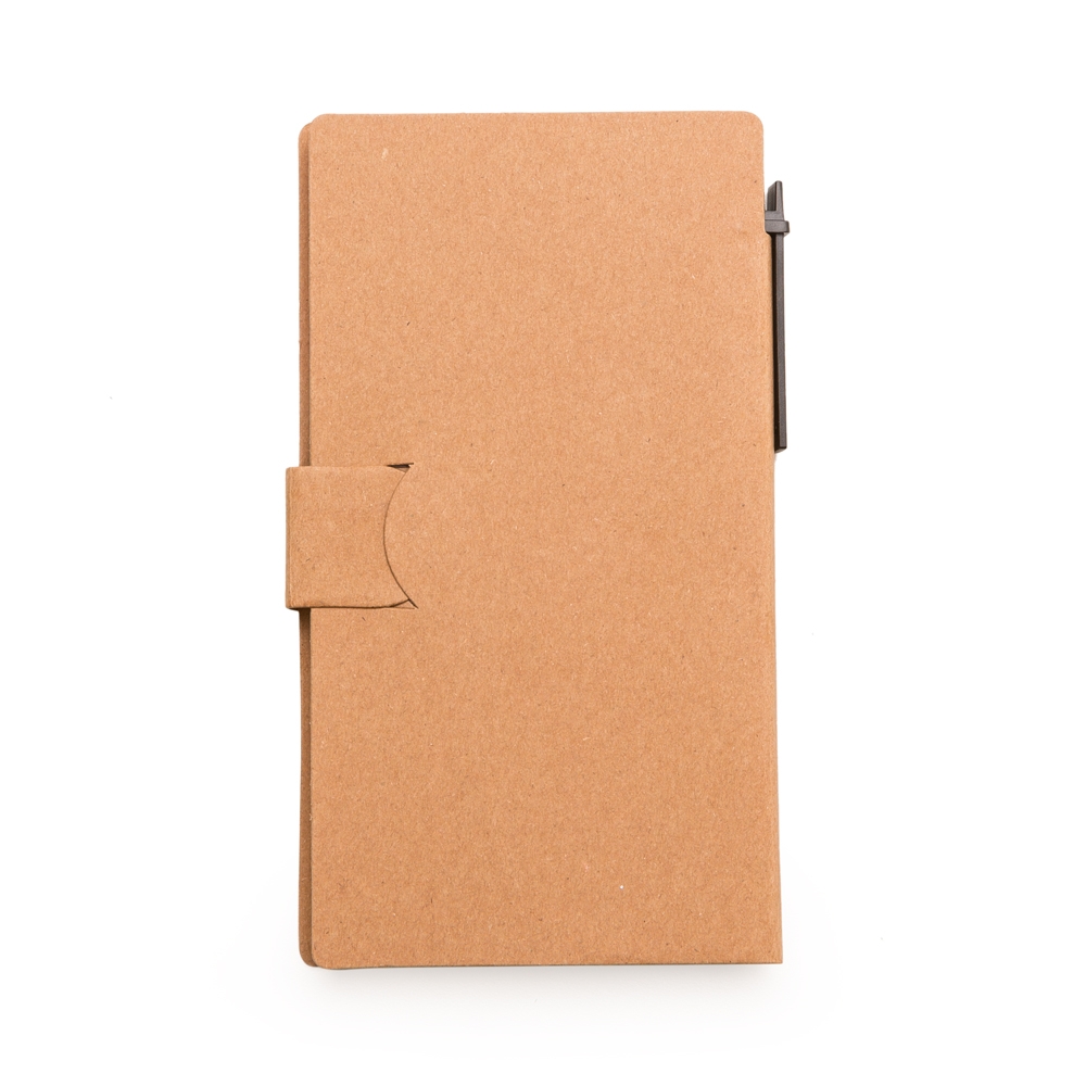 Bloco de Anotações com Post-it e Caneta