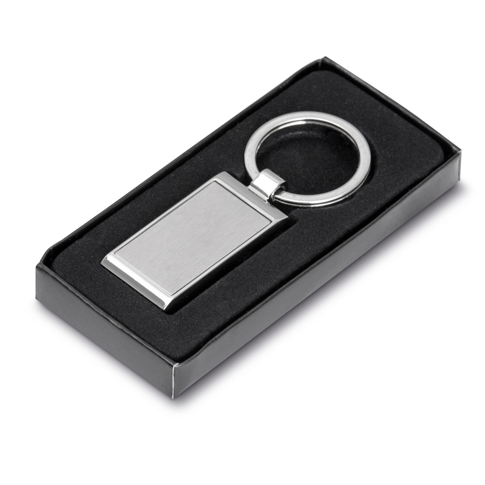 Chaveiro Metal Retangular