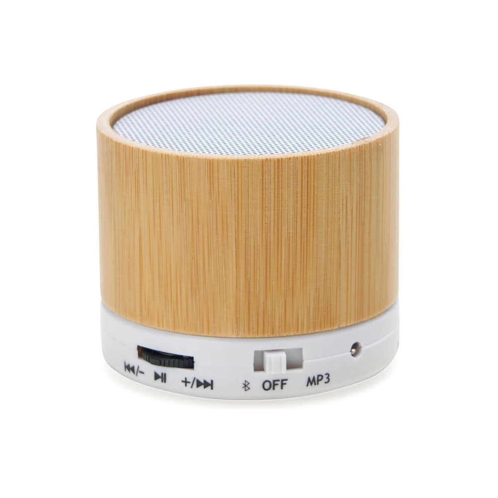 Caixa de Som -  Bambu