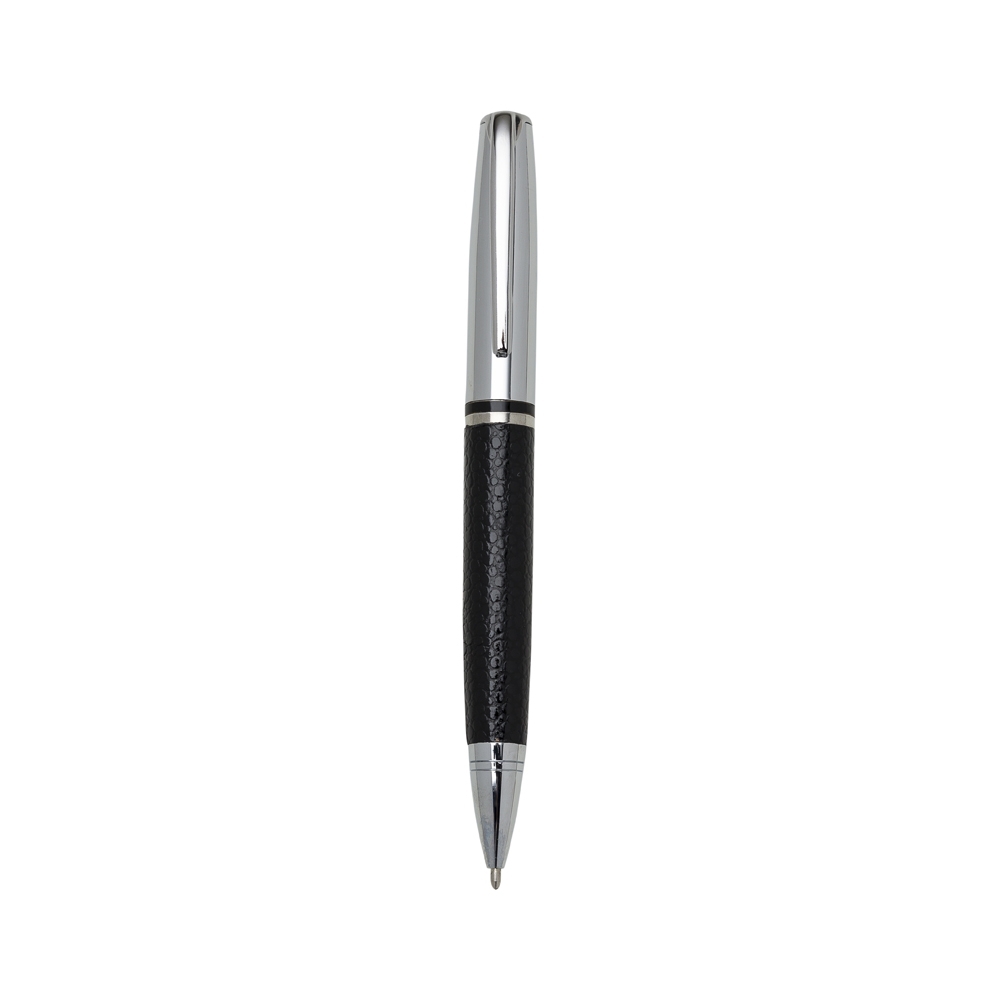 Caneta Metal com Couro