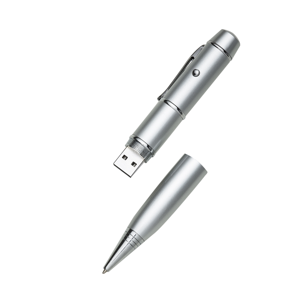 Caneta PenDrive 8GB e Laser