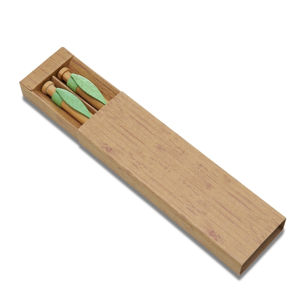 Caneta e Lapiseira Bambu