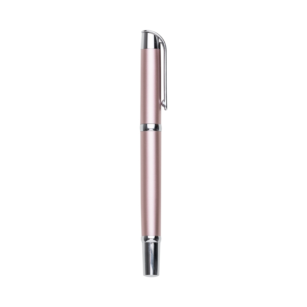 Caneta metal roller brilhante