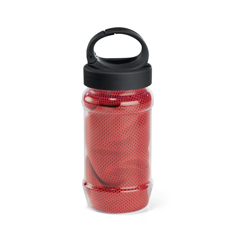 Garrafa com Toalha Fitness