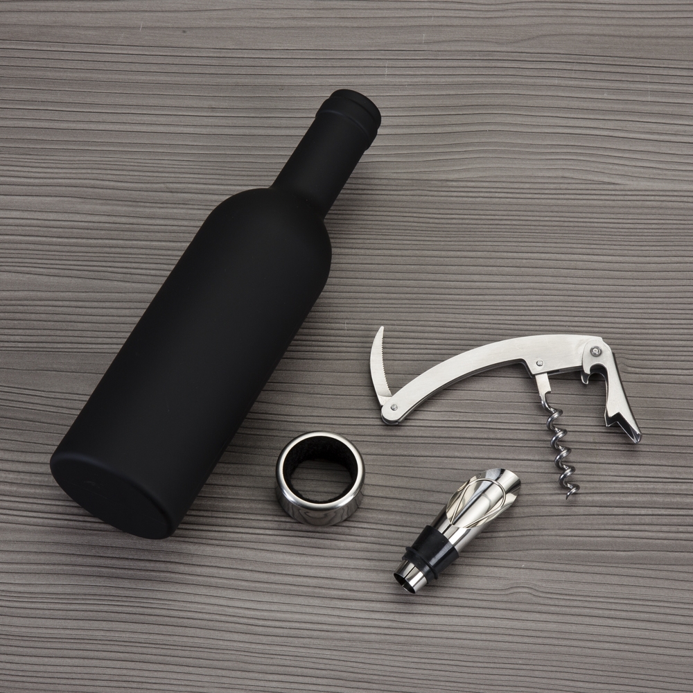 Kit Vinho Garrafa 5 peças