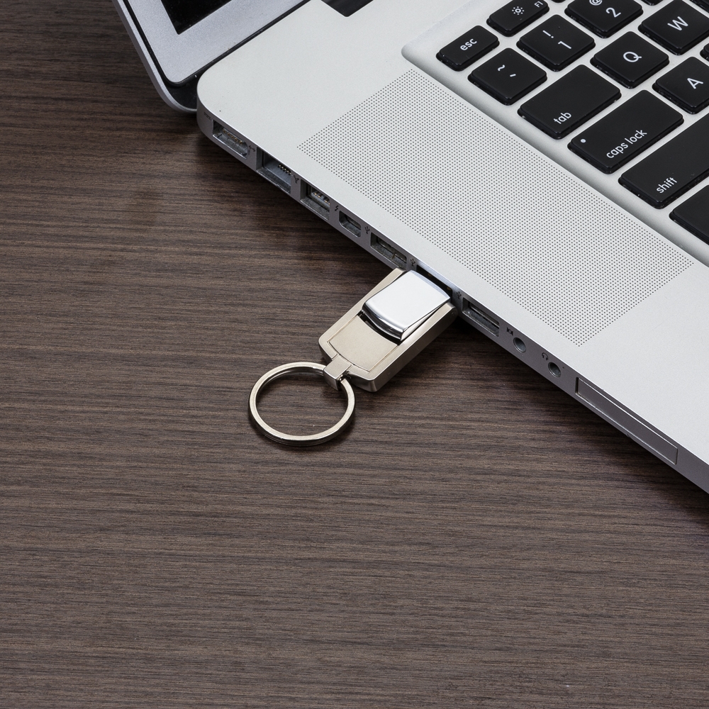Mini Pen Drive Giratório