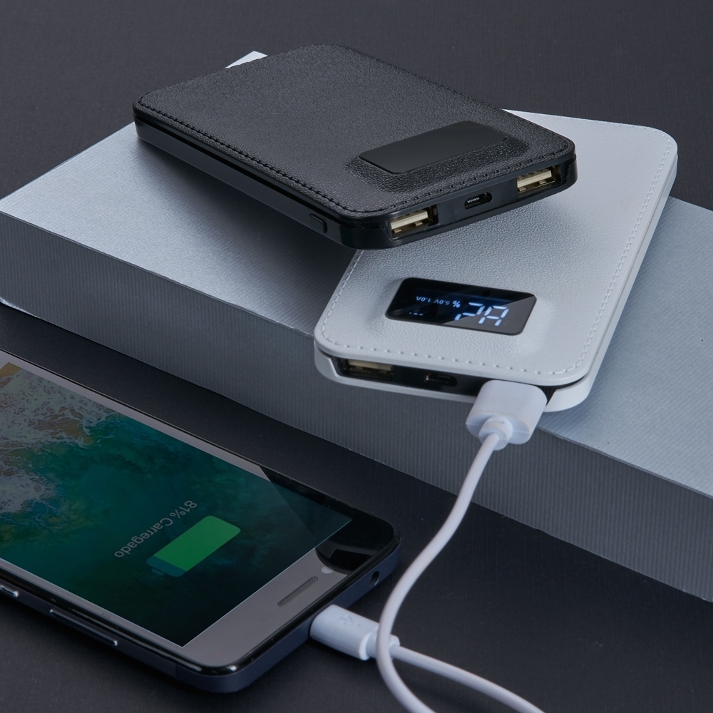 Power Bank Plástico com Vis