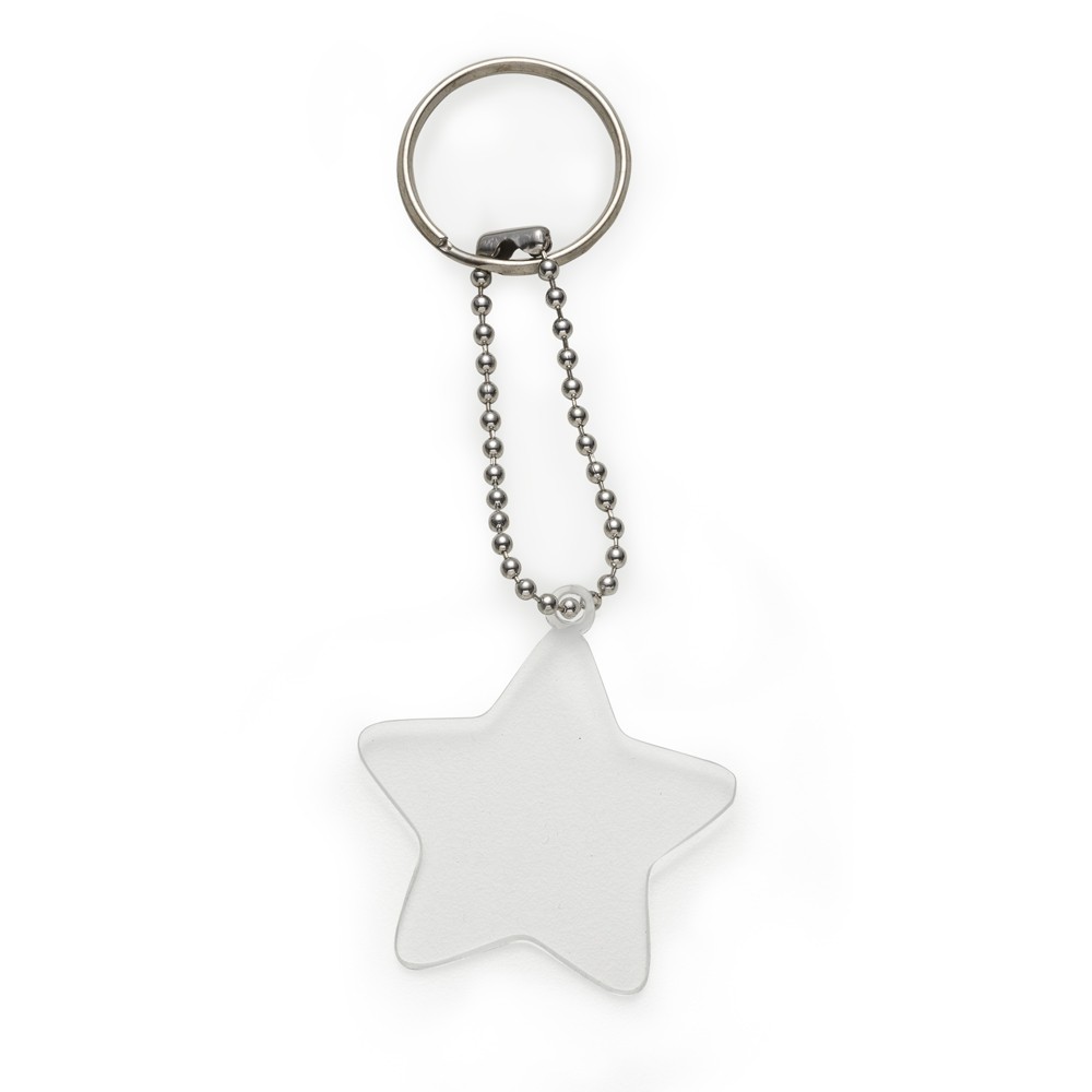 Chaveiro Plástico Estrela-13278