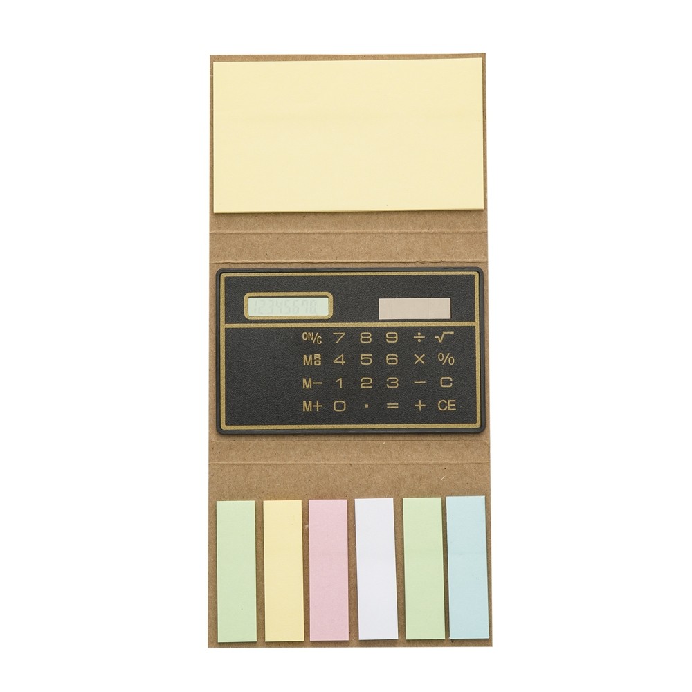 Bloco de Anotações com Calculadora-1600