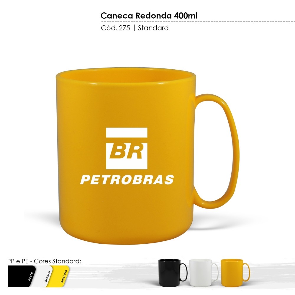 CANECA REDONDA 400ML-275 STANDARD