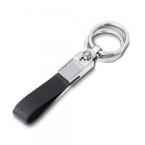 Chaveiro Metal com Couro-CH0510