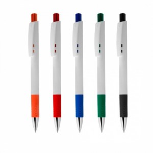 Caneta plástica com grip -CP3000