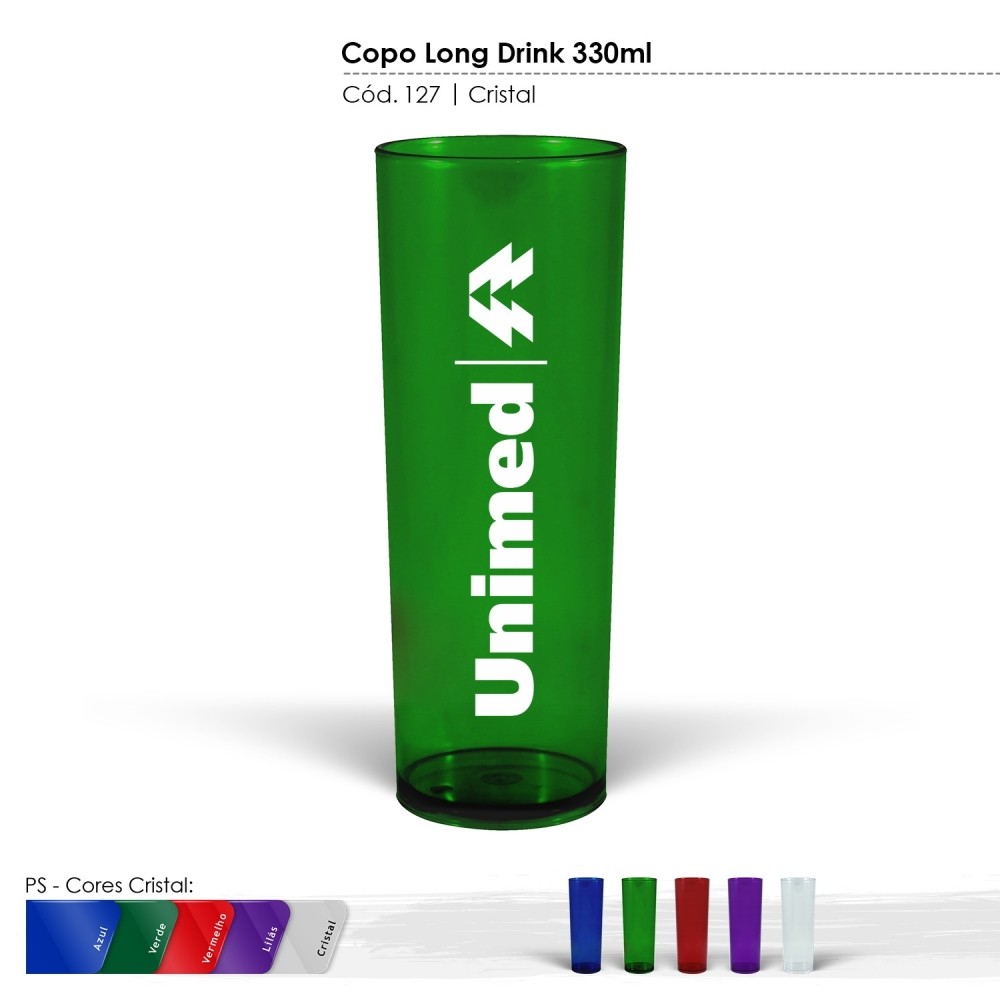 Copo Long Drink Cristal-127 - CRISTAL