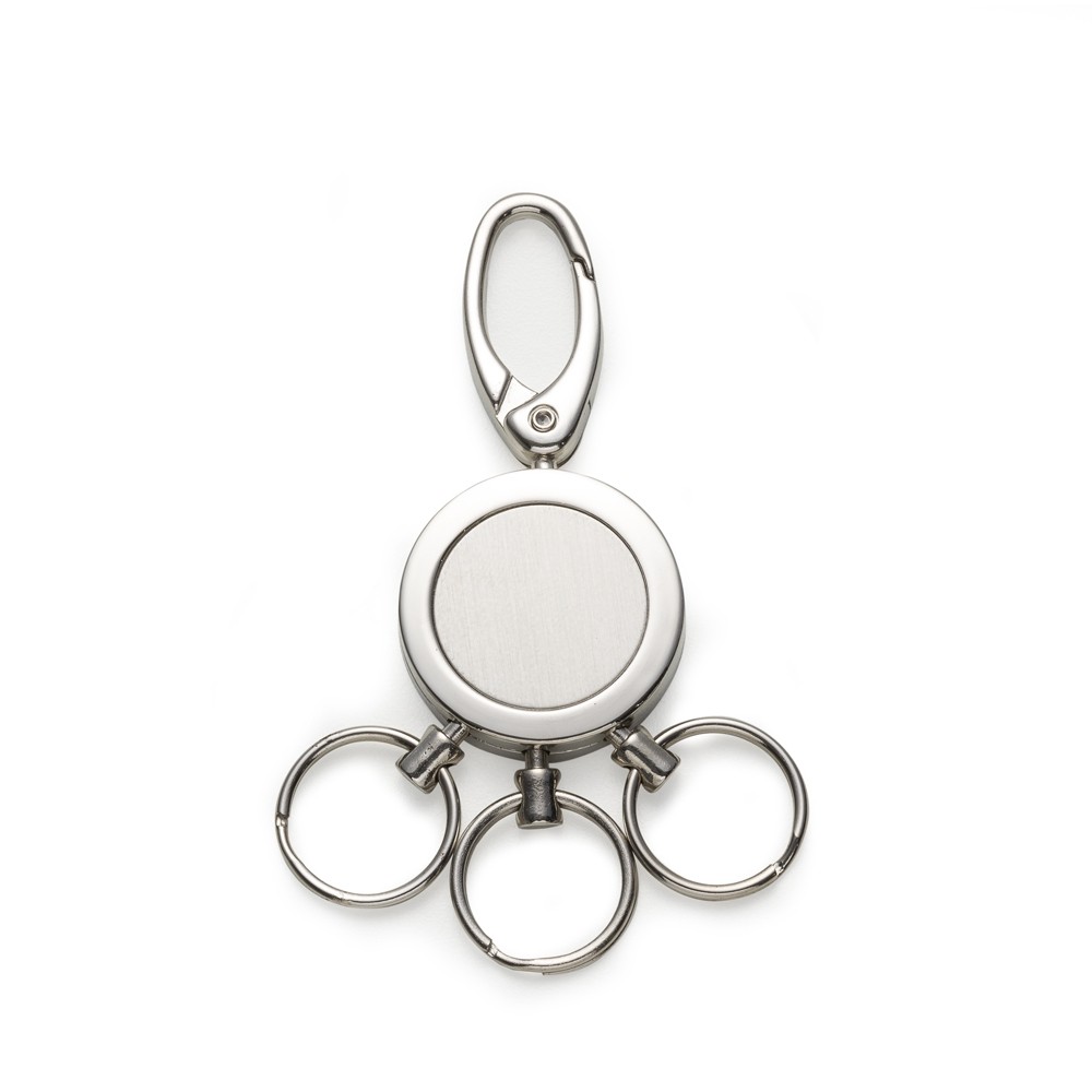 Chaveiro Metal com 3 Argolas-S1521