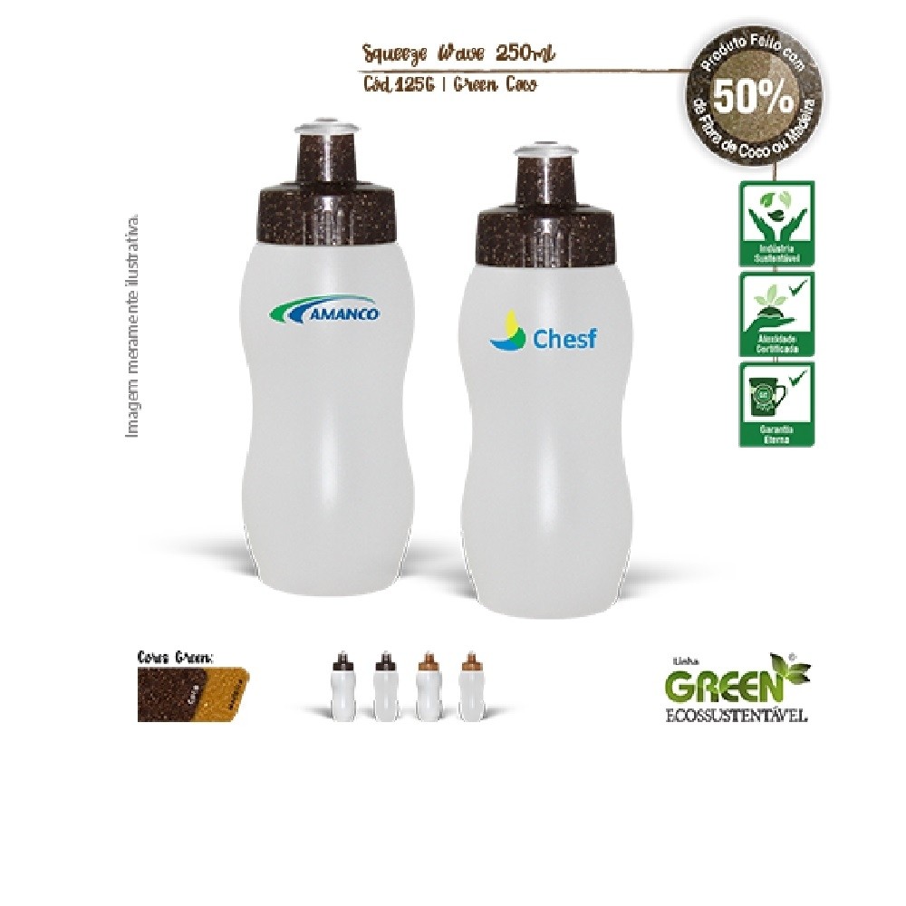 SQUEEZE ECO 250ML COCO-125G - GREEN COCO